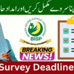 BISP Survey Deadline 2026 Why Your Payment Is Stopped & How to Restore Rs 13,500